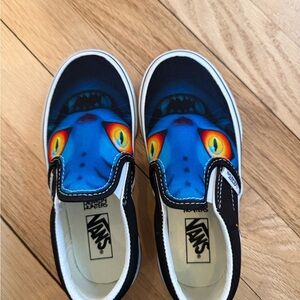 Vans x K Pop Demon Hunters kids slip on sneakers